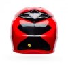 KASK MOTOCYKLOWY BELL MX-10 MIPS WAVE RED BLACK L